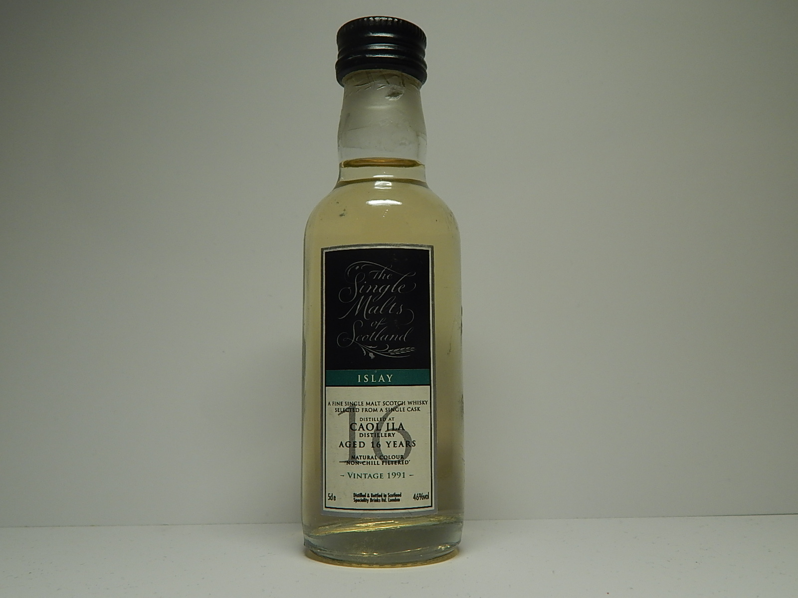 ISMSW 16yo 1991 "Single Malts of Scotland" 5cle 46%vol